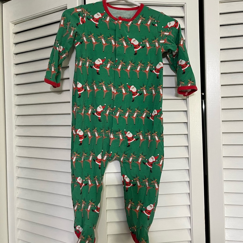 Magnetic Me Dancing Santa & Reindeer PJs, 6-9 Month